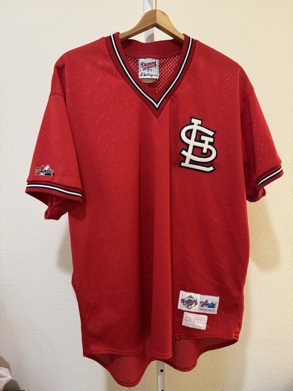 Vintage St. Louis Cardinals Jersey Diamond Collection Made In USA XL #5